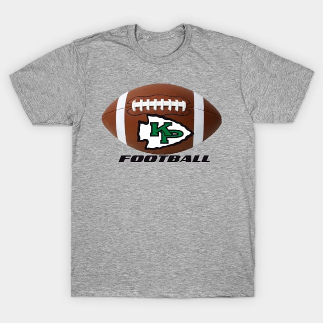 King Philip Football T-Shirt by ArmChairQBGraphics